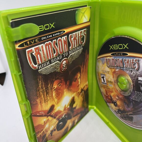 Crimson Skies High Road To Revenge Xbox - Complete CIB - Tested - Picture 7 of 8